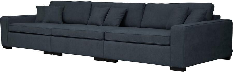 Home affaire 3-zitsbank Skara XXL Loungebank XXL met binnenveringsinterieur in vele overtrekkwaliteiten - Foto 2