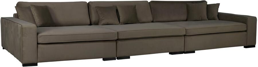 Home affaire 3-zitsbank Skara XXL Loungebank XXL met binnenveringsinterieur in vele overtrekkwaliteiten - Foto 2