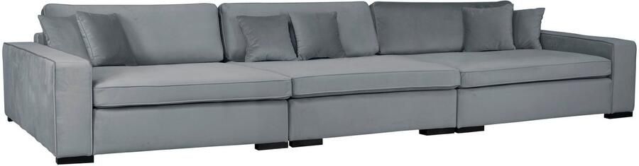 Home affaire 3-zitsbank Skara XXL Loungebank XXL met binnenveringsinterieur in vele overtrekkwaliteiten - Foto 2