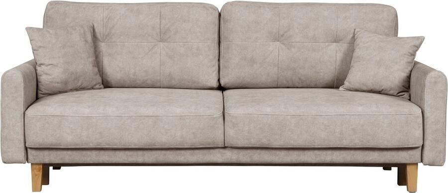 Home affaire 3-zitsbank TRIPLO optioneel slaapbank met bedlade afmetingen B D H: 215 100 89 cm - Foto 5