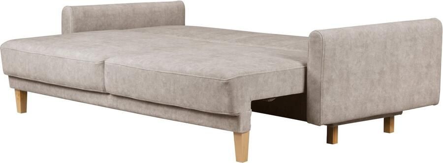 Home affaire 3-zitsbank TRIPLO optioneel slaapbank met bedlade afmetingen B D H: 215 100 89 cm - Foto 7