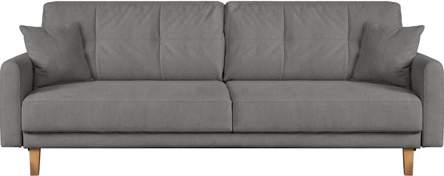 Home affaire 3-zitsbank TRIPLO optioneel slaapbank met bedlade afmetingen B D H: 215 100 89 cm - Foto 5