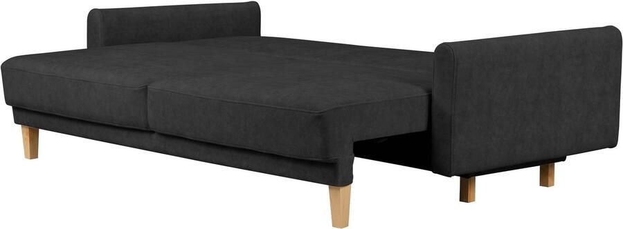 Home affaire 3-zitsbank TRIPLO optioneel slaapbank met bedlade afmetingen B D H: 215 100 89 cm - Foto 7