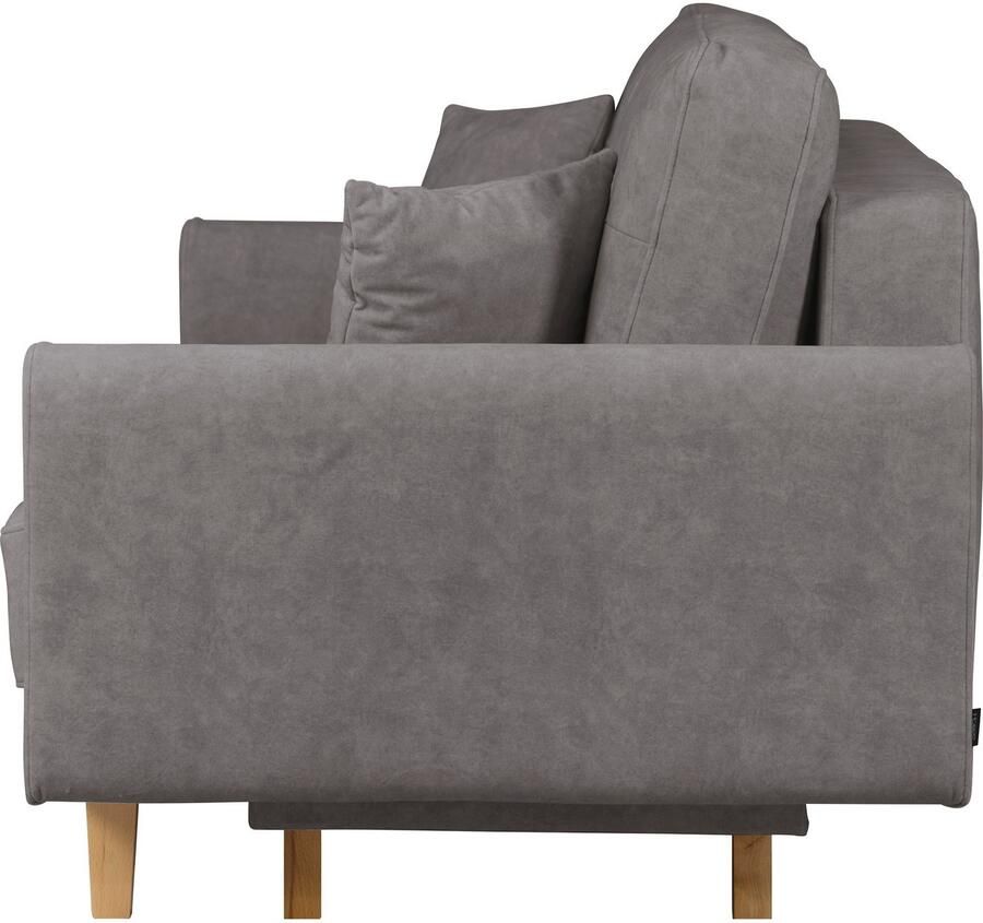 Home affaire 3-zitsbank TRIPLO optioneel slaapbank met bedlade afmetingen B D H: 215 100 89 cm