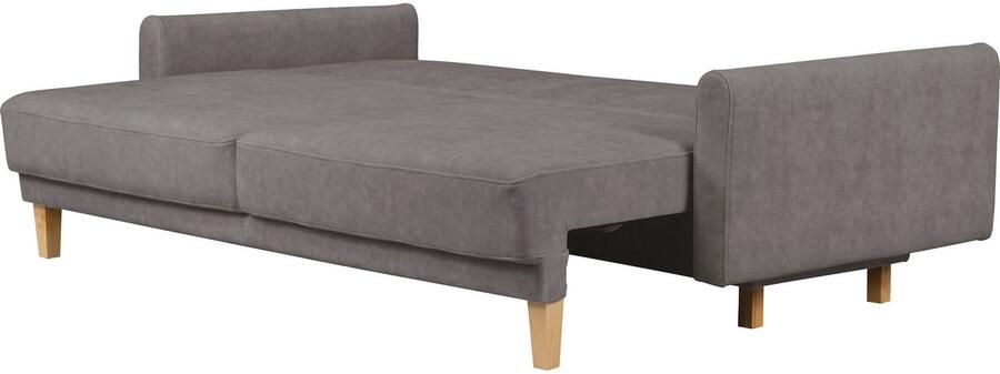 Home affaire 3-zitsbank TRIPLO optioneel slaapbank met bedlade afmetingen B D H: 215 100 89 cm - Foto 6