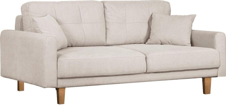 Home affaire 3-zitsbank TRIPLO optioneel slaapbank met bedlade afmetingen B D H: 215 100 89 cm - Foto 4