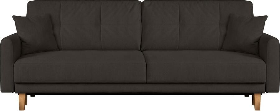 Home affaire 3-zitsbank TRIPLO optioneel slaapbank met bedlade afmetingen B D H: 215 100 89 cm - Foto 7