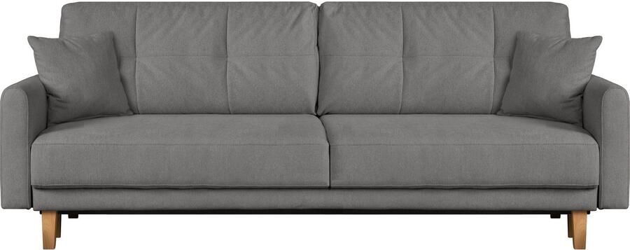 Home affaire 3-zitsbank TRIPLO optioneel slaapbank met bedlade afmetingen B D H: 215 100 89 cm - Foto 7