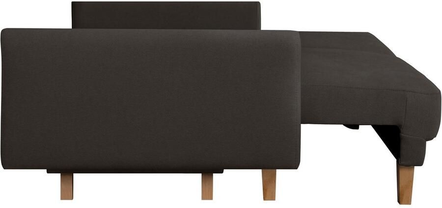 Home affaire 3-zitsbank TRIPLO optioneel slaapbank met bedlade afmetingen B D H: 215 100 89 cm - Foto 4