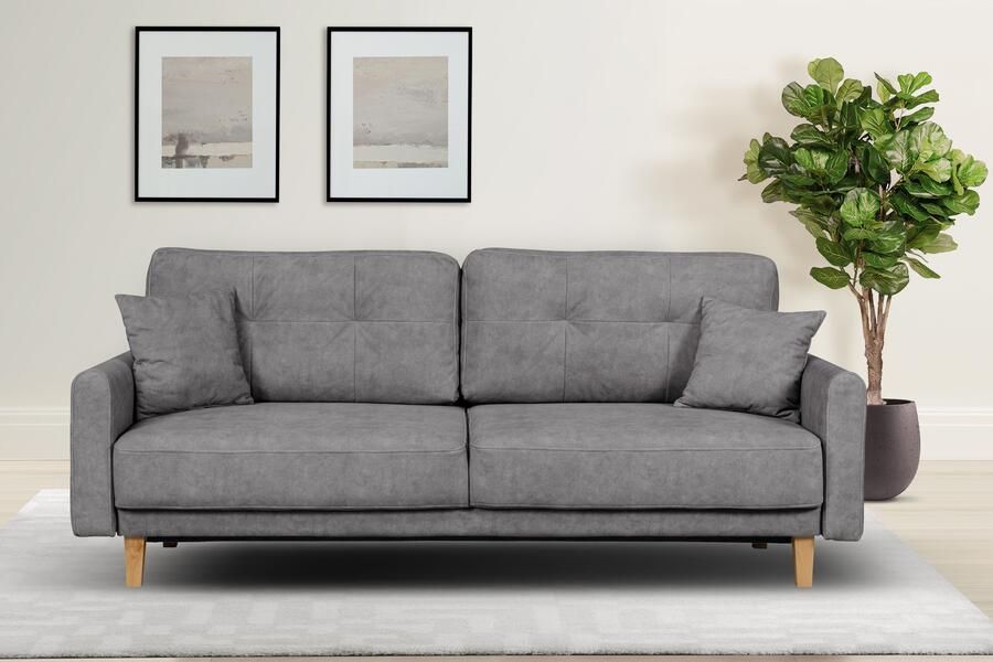 Home affaire 3-zitsbank TRIPLO optioneel slaapbank met bedlade afmetingen B D H: 215 100 89 cm - Foto 6