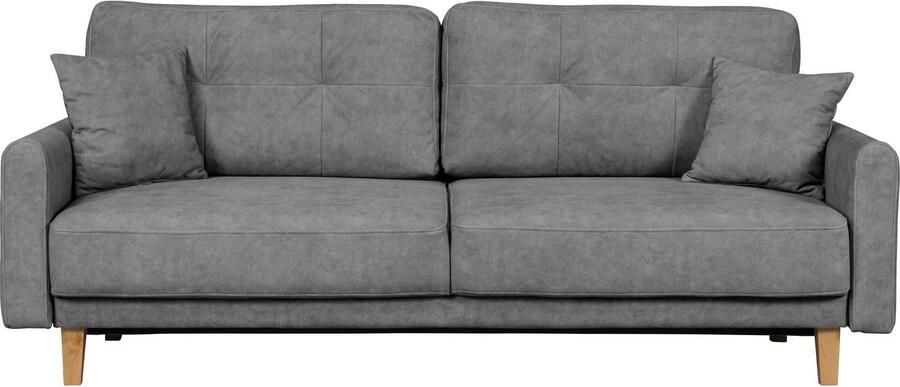 Home affaire 3-zitsbank TRIPLO optioneel slaapbank met bedlade afmetingen B D H: 215 100 89 cm - Foto 5