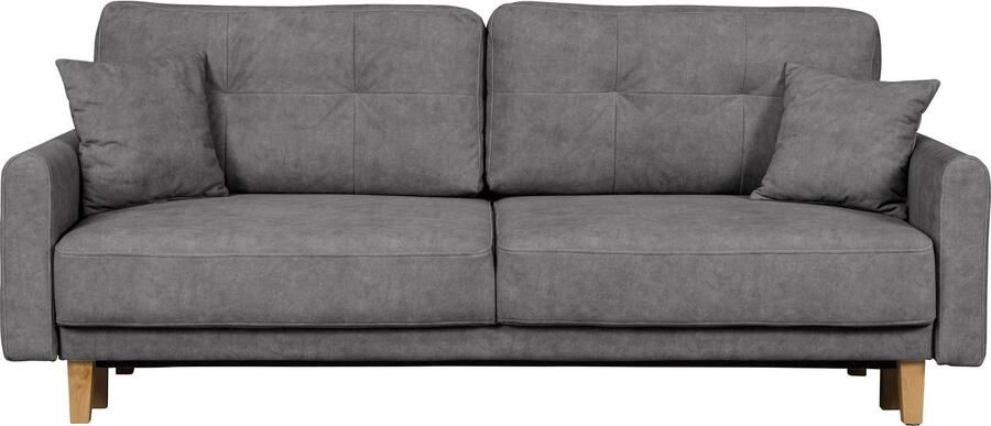 Home affaire 3-zitsbank TRIPLO optioneel slaapbank met bedlade afmetingen B D H: 215 100 89 cm - Foto 6