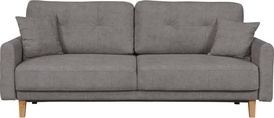 Home affaire 3-zitsbank TRIPLO optioneel slaapbank met bedlade afmetingen B D H: 215 100 89 cm - Foto 5