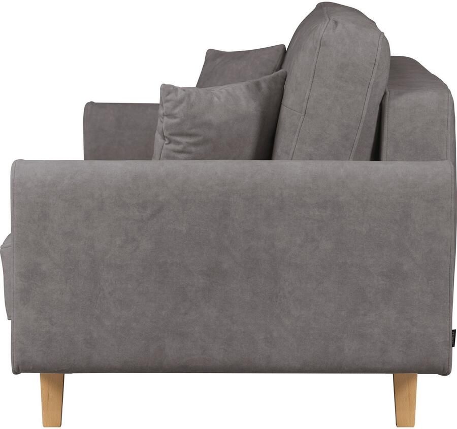 Home affaire 3-zitsbank TRIPLO optioneel slaapbank met bedlade afmetingen B D H: 215 100 89 cm