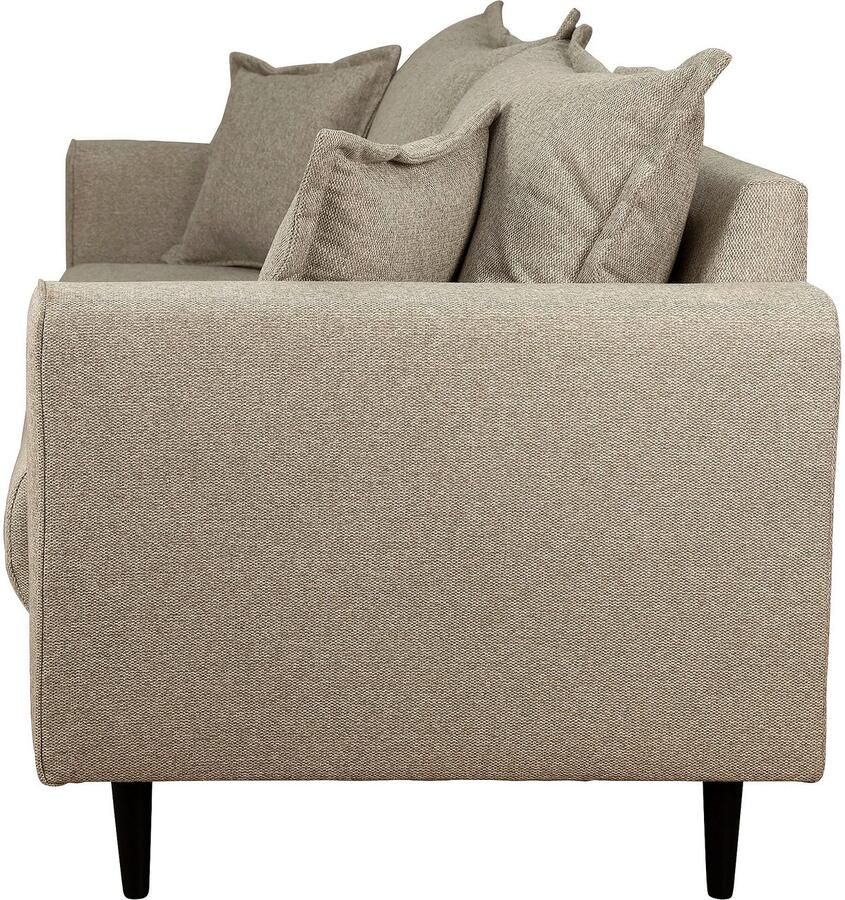 Home affaire 3-zitsbank VEYRAS hoog zitcomfort afmetingen B D H: 212 84 76 cm