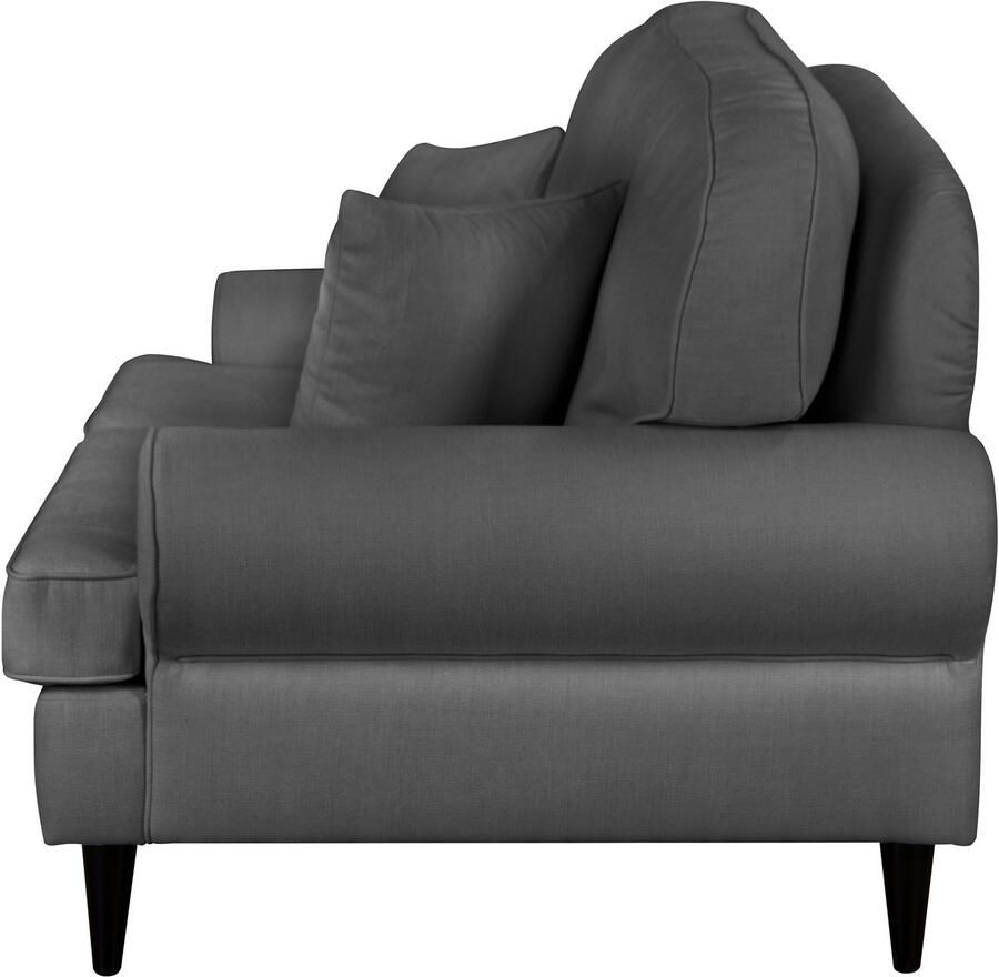 Home affaire 3-zitsbank Vitreux ook in bouclé-bekleding incl. sierkussen