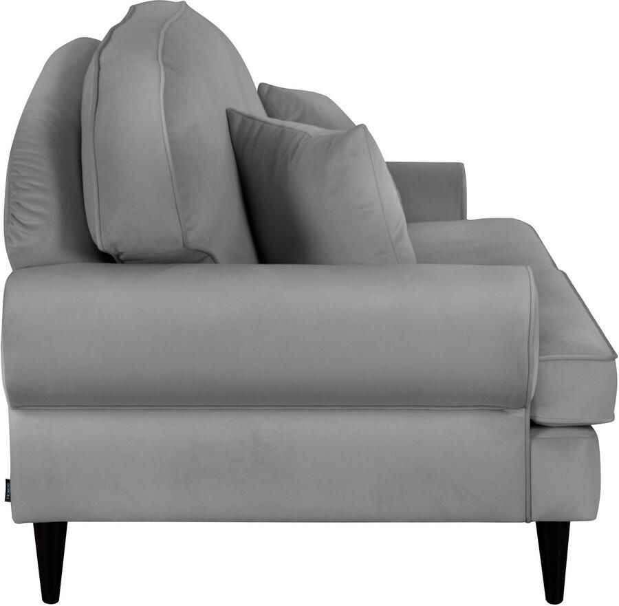 Home affaire 3-zitsbank Vitreux ook in bouclé-bekleding incl. sierkussen