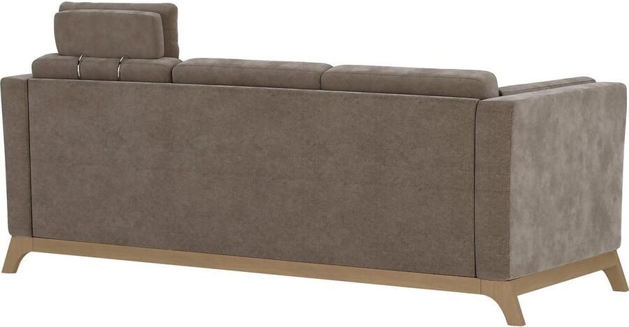 Home affaire 3-zitsbank Viva met houten frame van beukenhout - Foto 5