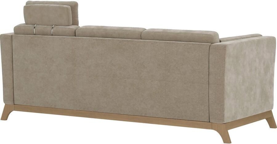 Home affaire 3-zitsbank Viva met houten frame van beukenhout - Foto 5