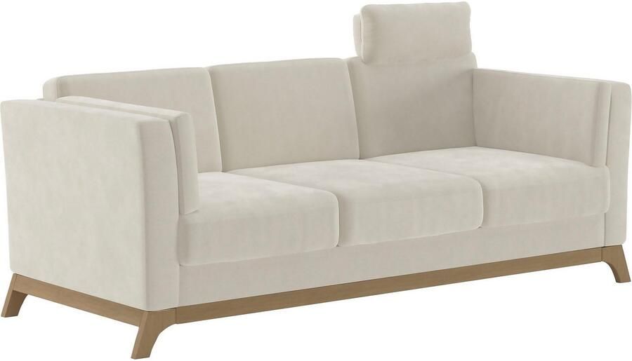 Home affaire 3-zitsbank Viva met houten frame van beukenhout - Foto 4