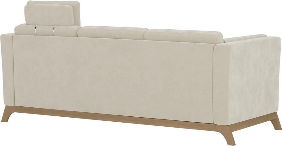 Home affaire 3-zitsbank Viva met houten frame van beukenhout - Foto 5