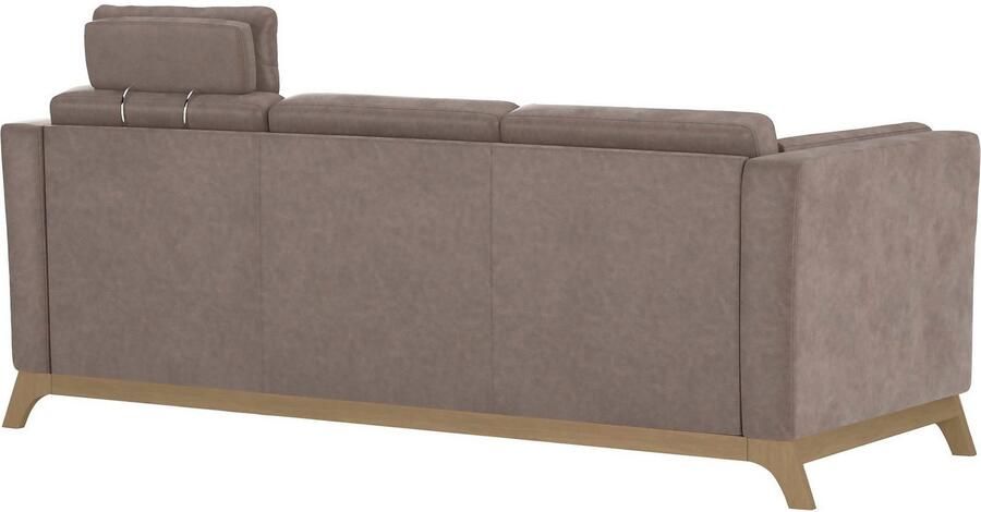 Home affaire 3-zitsbank Viva met houten frame van beukenhout - Foto 5