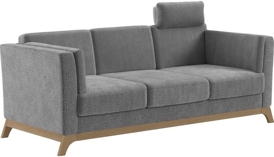 Home affaire 3-zitsbank Viva met houten frame van beukenhout - Foto 4