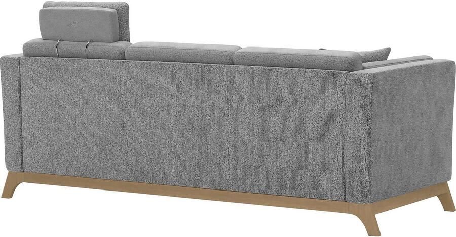 Home affaire 3-zitsbank Viva met houten frame van beukenhout - Foto 5