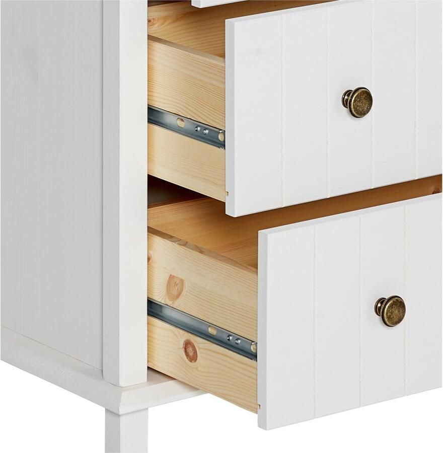 Home affaire Badkamerkast Vili Badkamerkast onderkast 4 lades van massief hout - Foto 5