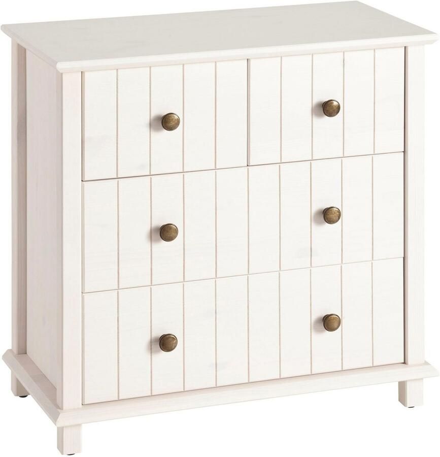 Home affaire Badkamerkast Vili Badkamerkast onderkast 4 lades van massief hout - Foto 7