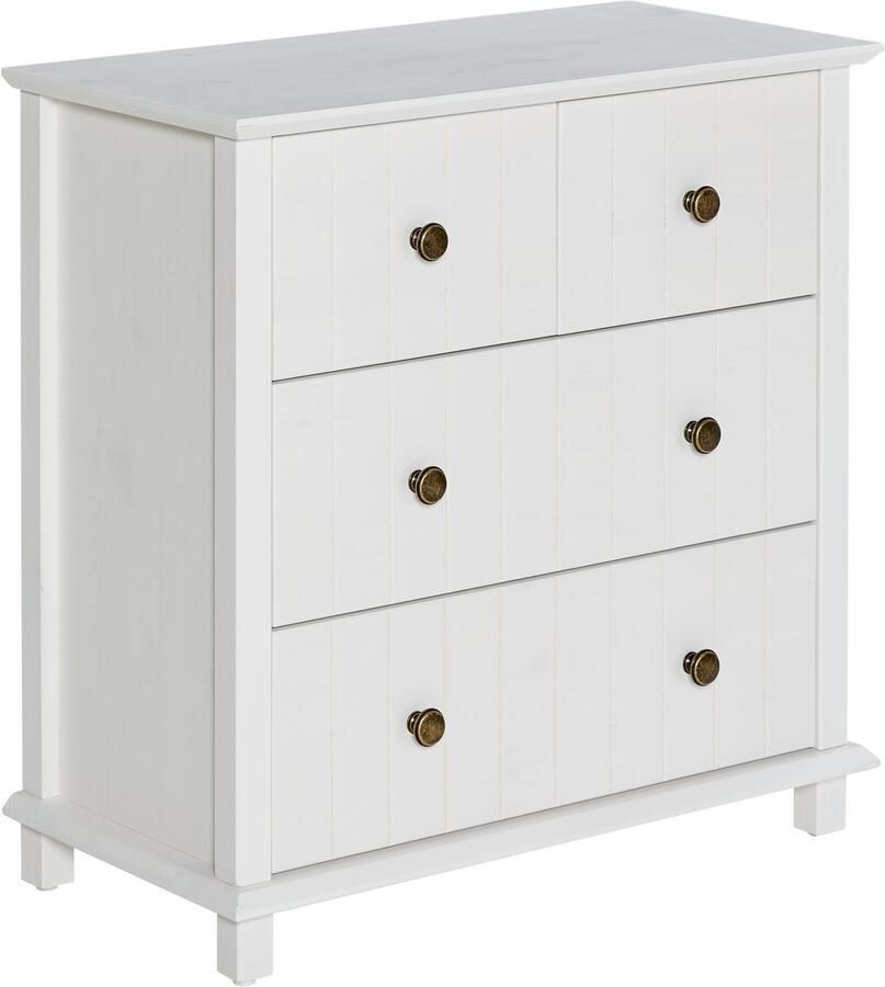 Home affaire Badkamerkast Vili Badkamerkast onderkast 4 lades van massief hout - Foto 11