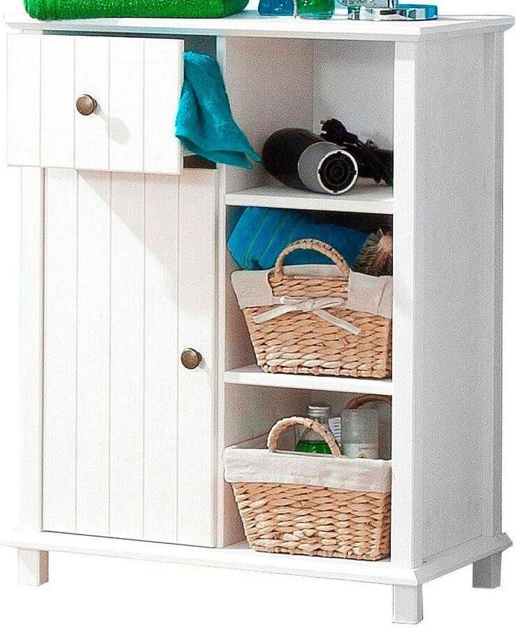 Home affaire Badkamerkast Vili Badkamerkast onderkast breedte 60 cm van massief hout - Foto 6