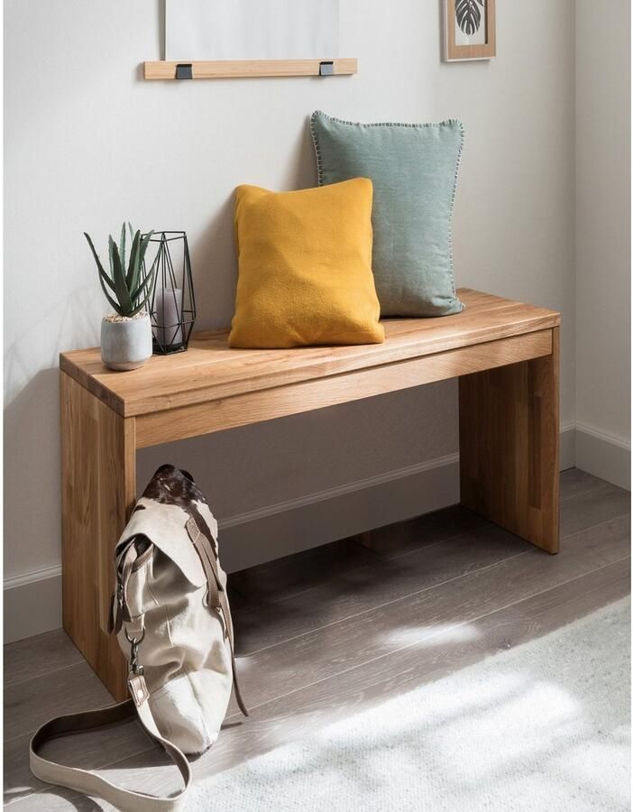 Home affaire Bank Dura Voor de smaakvolle look zorgt het FSC -gecertificeerde massieve hout (1 stuk)