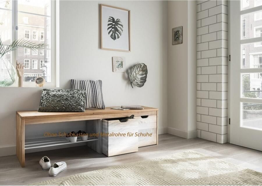 Home affaire Bank Dura Voor de smaakvolle look zorgt het FSC -gecertificeerde massieve hout (1 stuk) - Foto 2