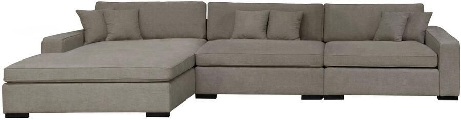 Home affaire Bank-hoekelement Skara XXL L-vorm Loungebank XXL met binnenveringsinterieur in vele overtrekkwaliteiten - Foto 3