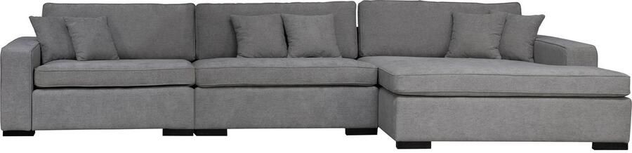 Home affaire Bank-hoekelement Skara XXL L-vorm Loungebank XXL met binnenveringsinterieur in vele overtrekkwaliteiten - Foto 3