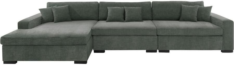 Home affaire Bank-hoekelement Skara XXL L-vorm Loungebank XXL met binnenveringsinterieur in vele overtrekkwaliteiten - Foto 3