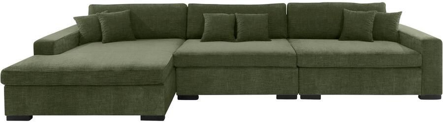 Home affaire Bank-hoekelement Skara XXL L-vorm Loungebank XXL met binnenveringsinterieur in vele overtrekkwaliteiten - Foto 3