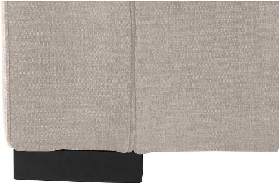 Home affaire Ottomane Skara L-vorm Loungebank met binnenveringsinterieur in vele overtrekkwaliteiten - Foto 4