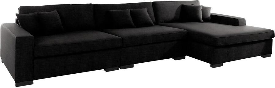 Home affaire Bank-hoekelement Skara XXL L-vorm Loungebank XXL met binnenveringsinterieur in vele overtrekkwaliteiten - Foto 6