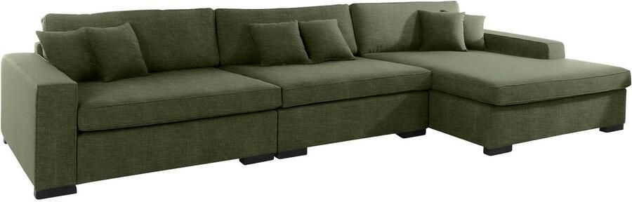 Home affaire Bank-hoekelement Skara XXL L-vorm Loungebank XXL met binnenveringsinterieur in vele overtrekkwaliteiten - Foto 5