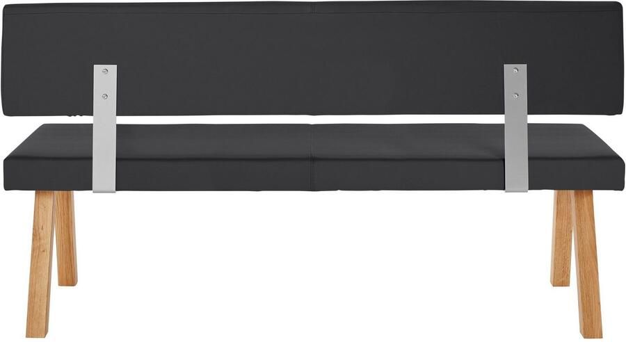 Home affaire Bank Mobilar rio met rugleuning en van massief hout - Foto 4