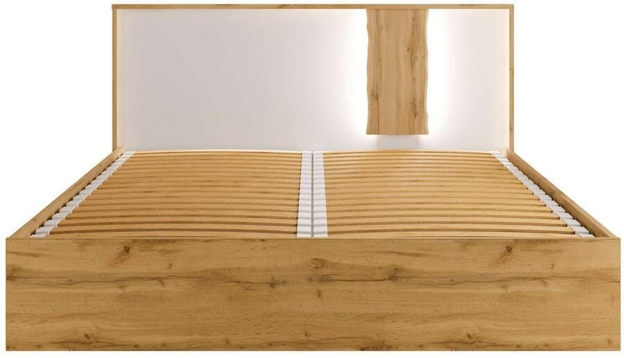 Home affaire Bed Fabella zonder matras (slaapoppervlak 180x200 cm) Bed met opbergruimte en LED-verlichting BxDxH 191 3x206 4x102 2 cm - Foto 2