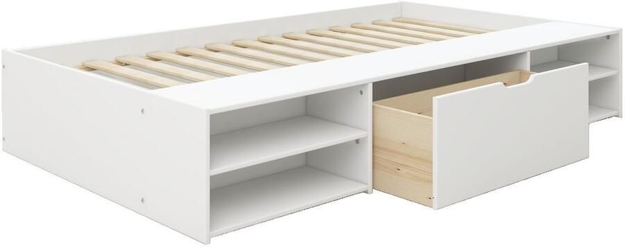 Home affaire Bed Magdala van mdf breedte ligoppervlak 140 cm opbergbox optioneel - Foto 6