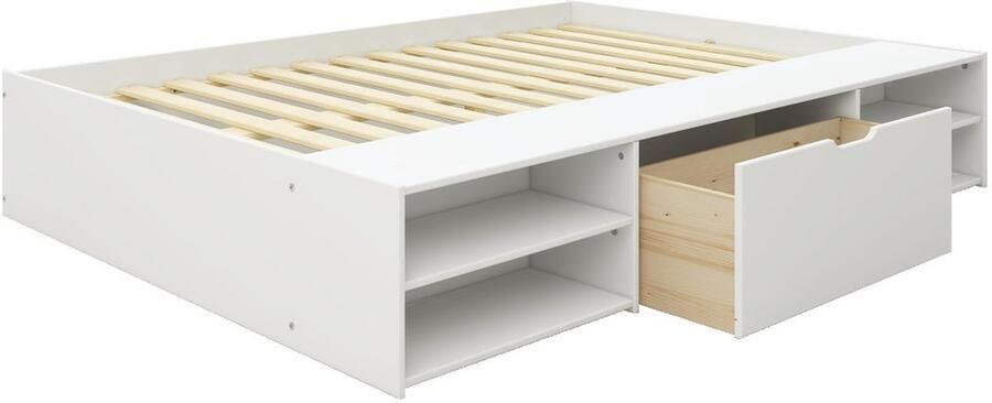 Home affaire Bed Magdala van mdf breedte ligoppervlak 140 cm opbergbox optioneel - Foto 10