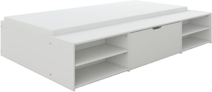 Home affaire Bed Magdala van mdf breedte ligoppervlak 140 cm opbergbox optioneel - Foto 5