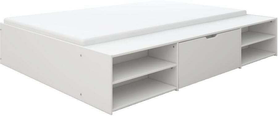 Home affaire Bed Magdala van mdf breedte ligoppervlak 140 cm opbergbox optioneel - Foto 7