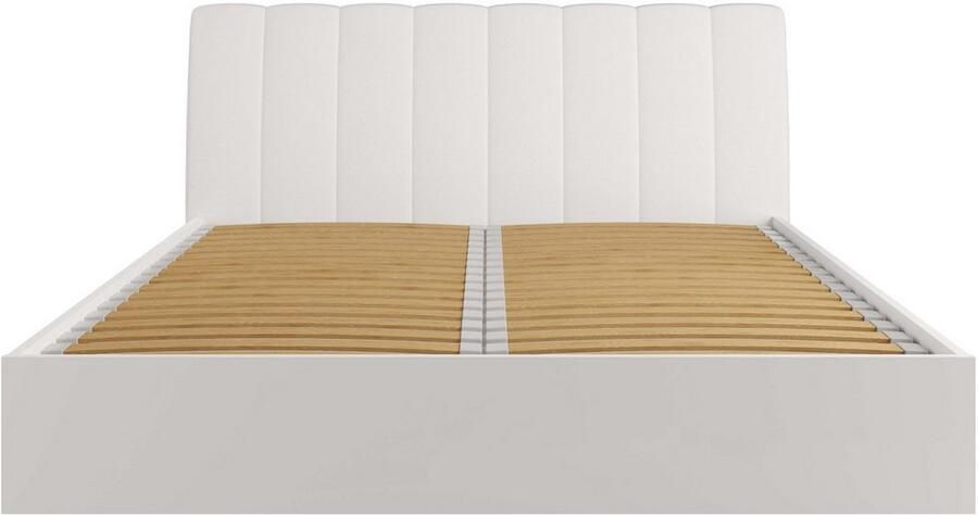 Home affaire Bed Malissa met gevoerd hoofdeinde zonder opbergruimte Bedframe slaapoppervlak 180x200 cm BxDxH 186 6 x 206 4 x 100 cm - Foto 4