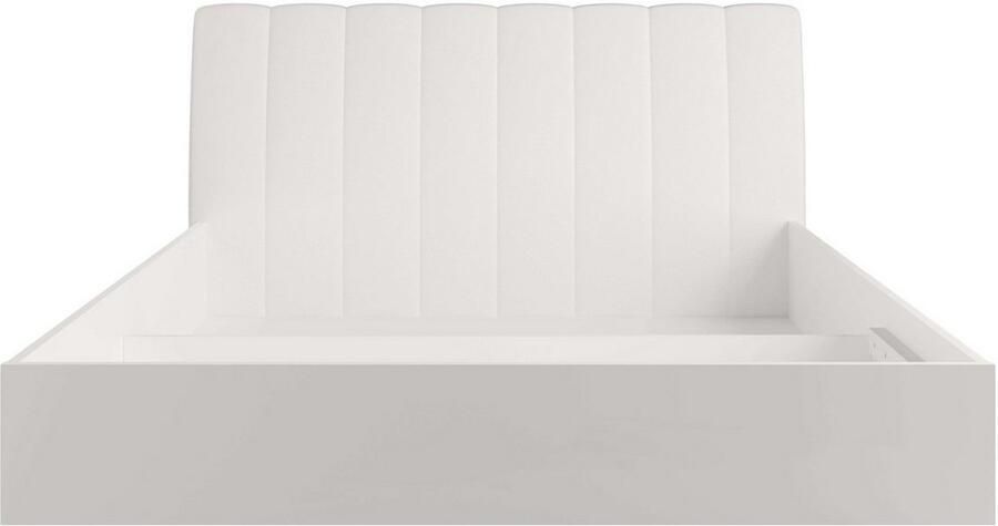 Home affaire Bed Malissa met gevoerd hoofdeinde zonder opbergruimte Bedframe slaapoppervlak 180x200 cm BxDxH 186 6 x 206 4 x 100 cm - Foto 3