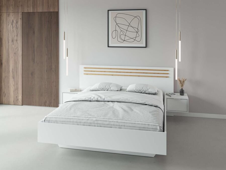 Home affaire Bed rame Calera met twee nachtkastjes (slaapoppervlak 180x200 cm) (set) - Foto 10